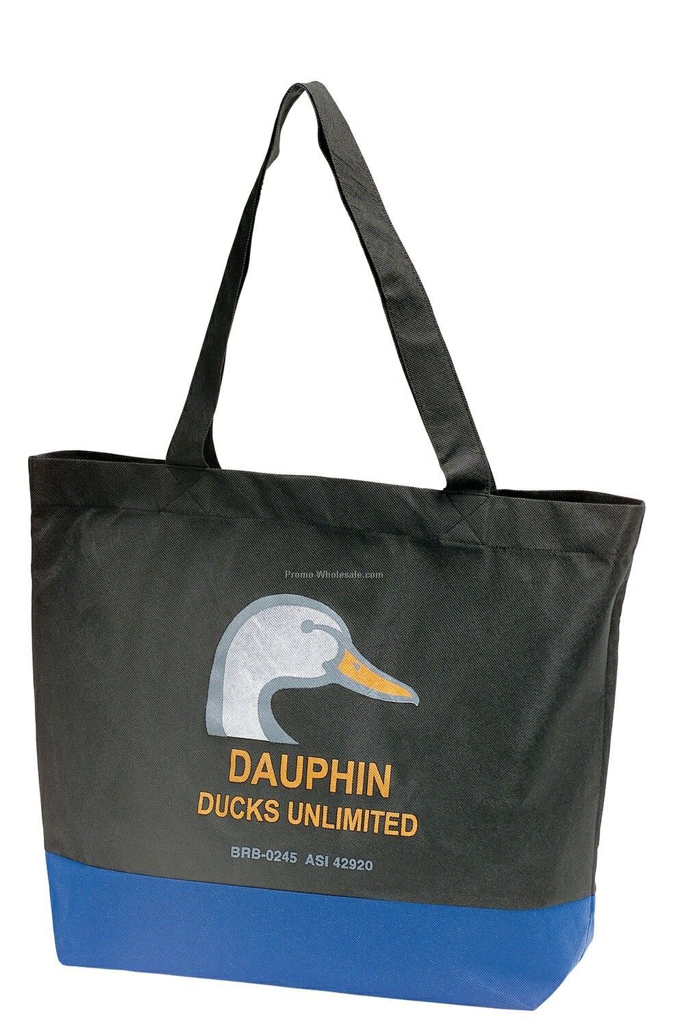 Non Woven 2-tone Polypropylene Tote Bag