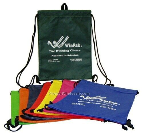 Non Woven Drawstring Back Pack (12-1/2"x15")