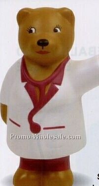 Nurse Bear Squeeze Toy