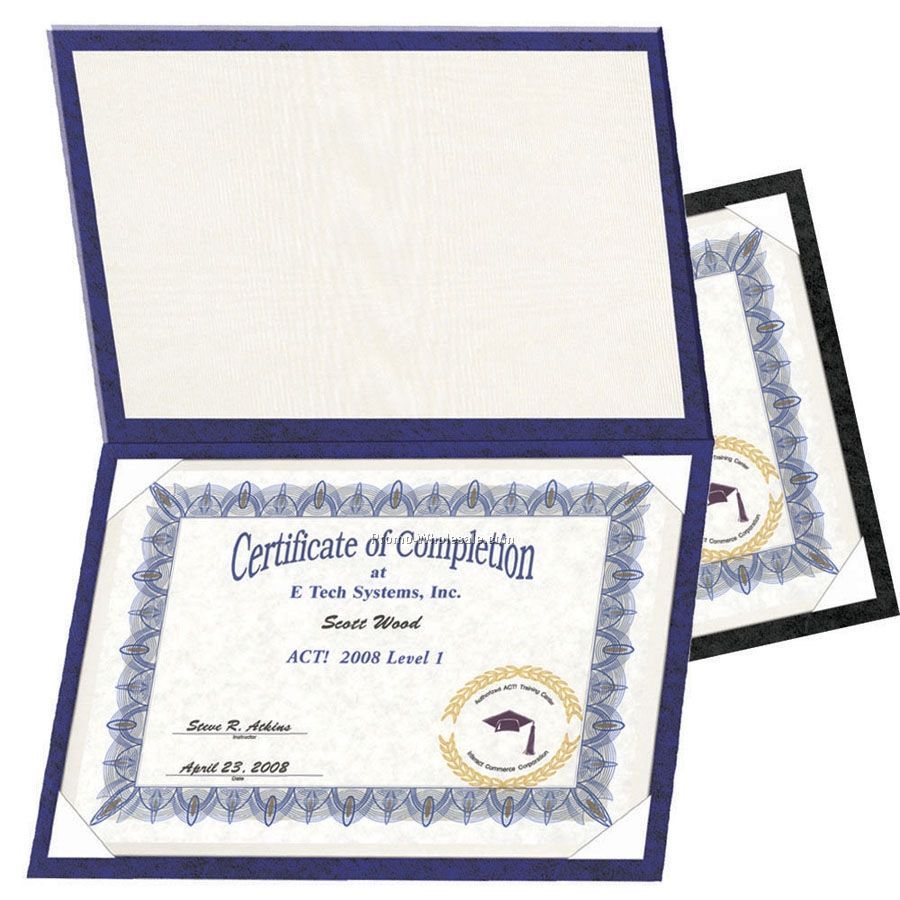 Padded Certificate Holder