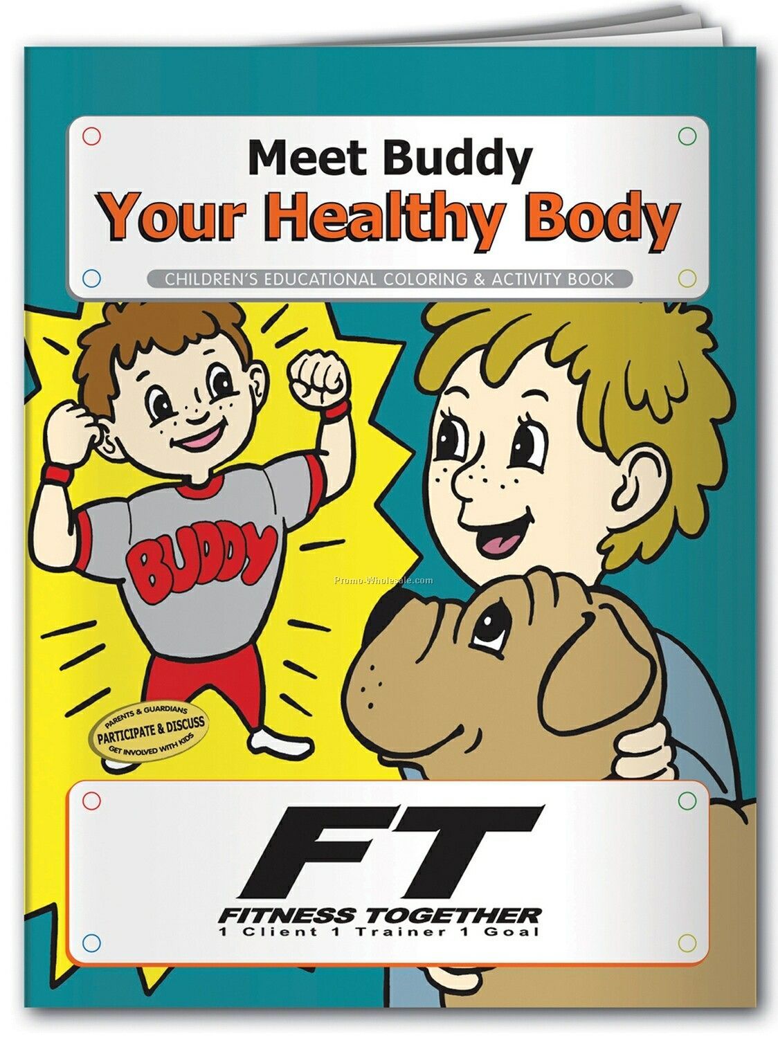 Pillowline Meet Buddy Your Healthy Body Coloring Book