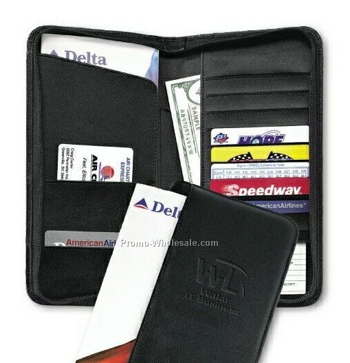 Pinnacle Zippered Passport Case