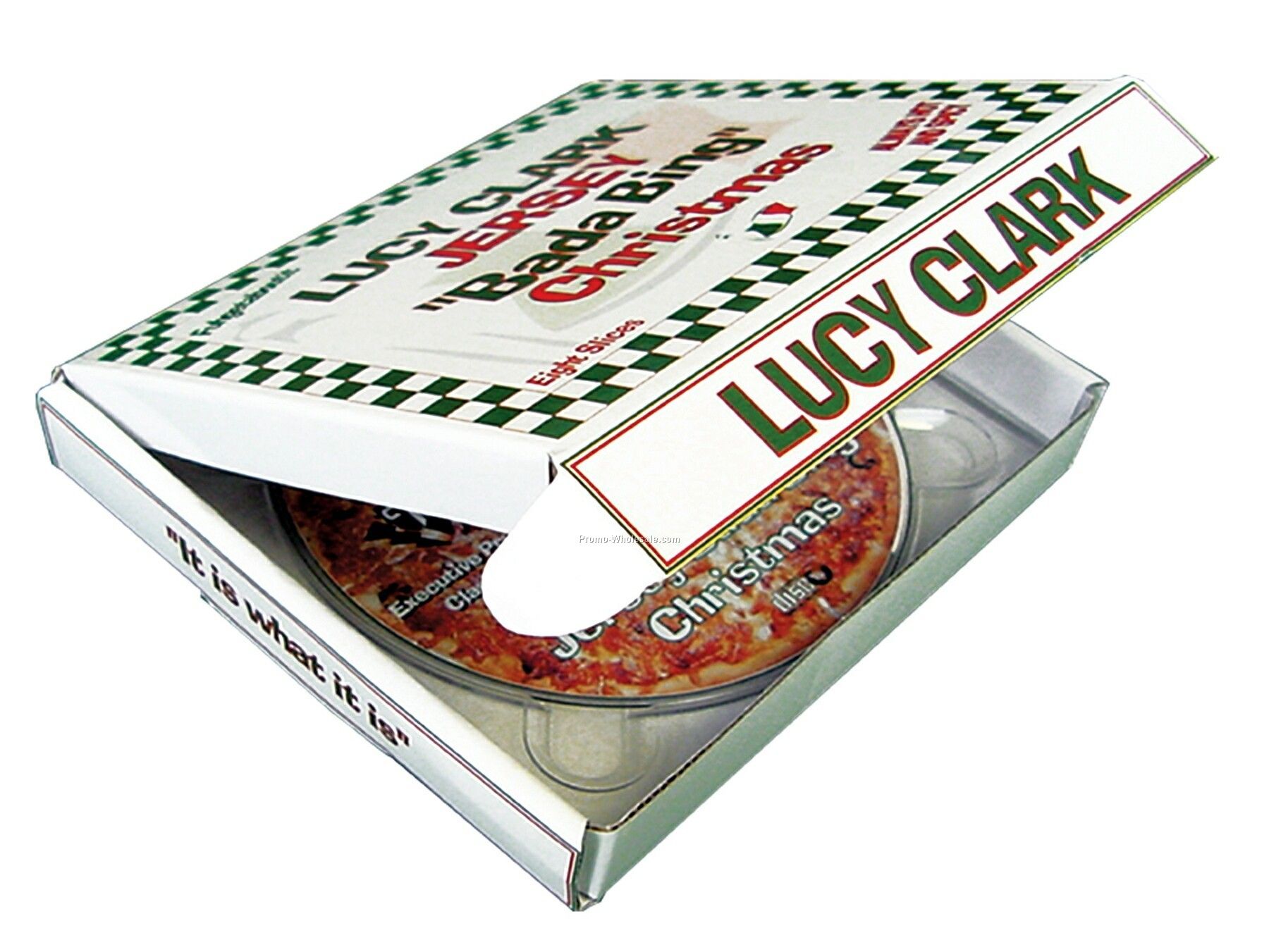 Pizza Box Style CD Mailing Box