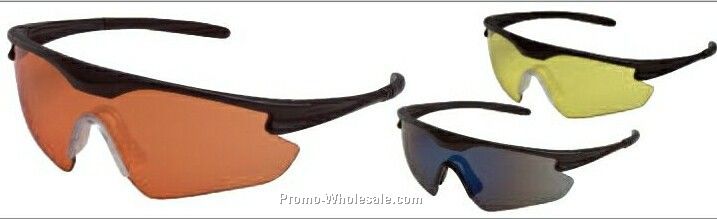 Point Protective Eyewear Black Frame/Clear Lens