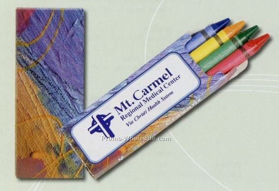 Prang Crayons Impressionist 4 Pack (No Imprint)