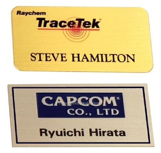 Printed Name Badges (1"x3")