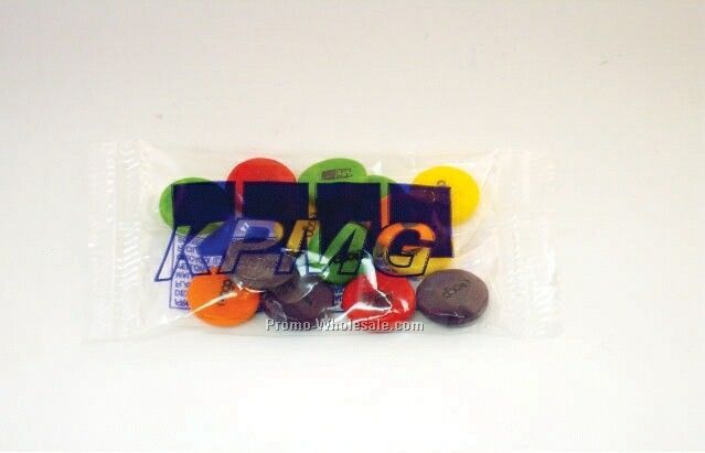 Promo Pack Filled With 1 Oz. Imprinted Chewy Sprees
