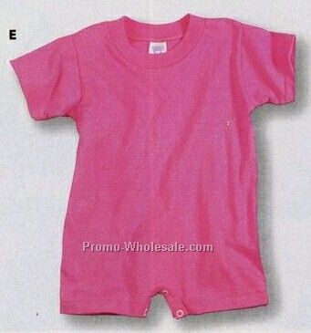 Rabbit Skins Infant Color Tee Romper (6-24 Months)