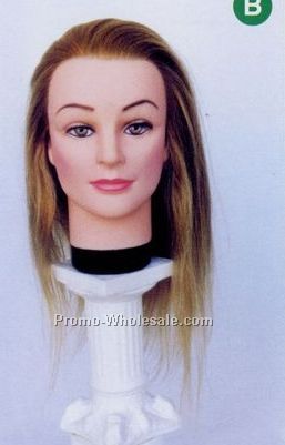 Ramona Mannequin With 100% Hair Blended W/ Hi Tech Fiber