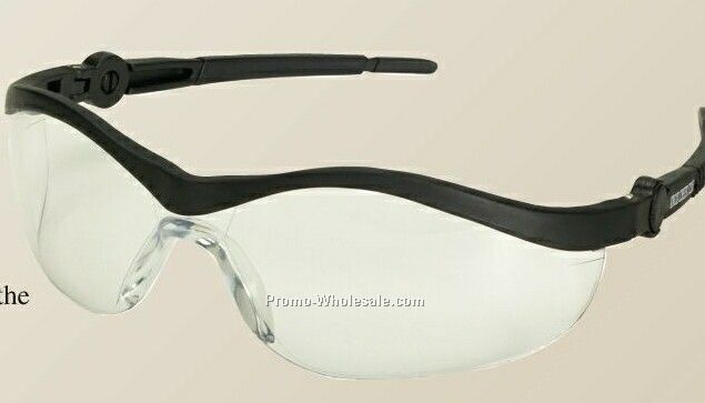 Rio Ratchet Wrap Safety Glasses With Clear Lens