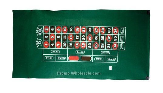 Roulette Cloth Lay Down 36'' X 72''