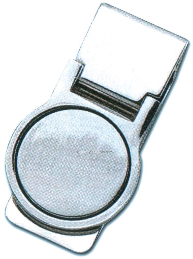 Round Metal Money Clip