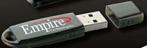 Rounded USB 2.0 Flash Drive (256 Mb)