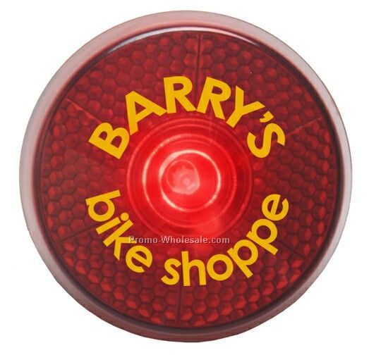 Safety Reflector Round (Red Led)