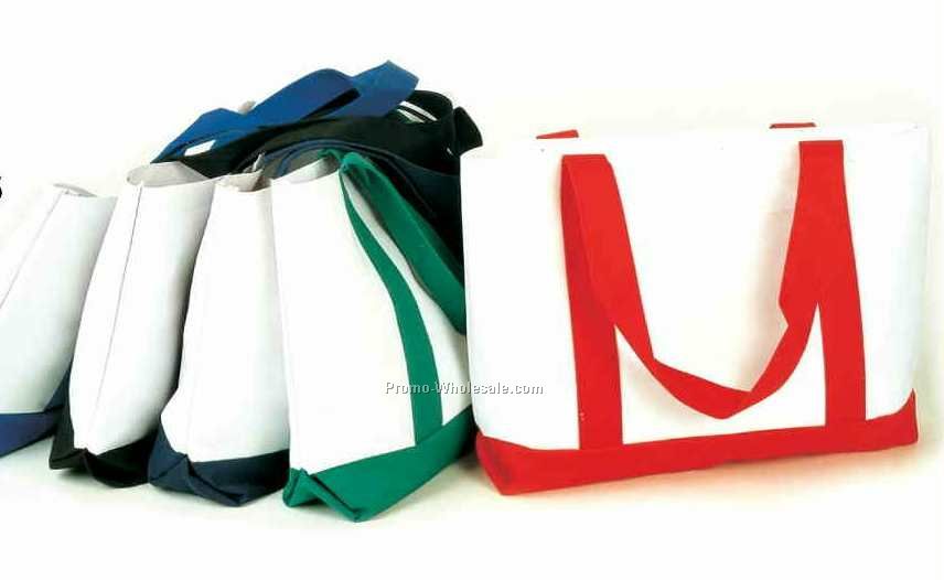 Shop-till-u-drop Tote Bag - Two Tone