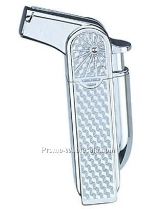 Silver Flashlight Lighter