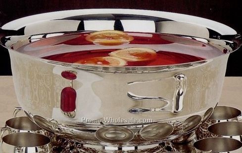 Silverplated Punch Bowl