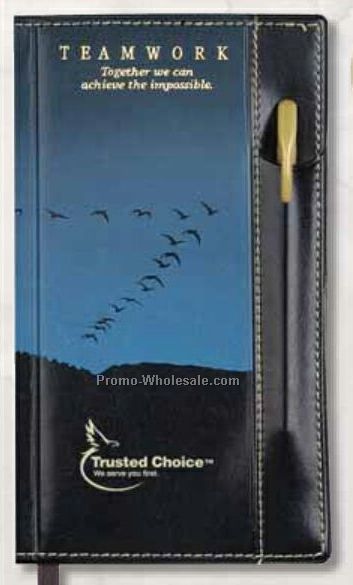 Simplicity Deluxe Memo Book Pocket Planner W/ Pen