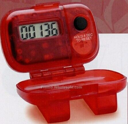 Single Function Step-counter Pedometer 2"x1 1/2" (5 Days Service)