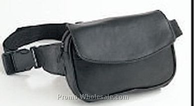 Slim Elegant Leather Waist Pouch