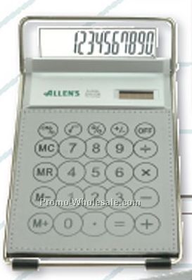 Slim Solar Desk 12 Digits Calculator - 7"x4-1/4"