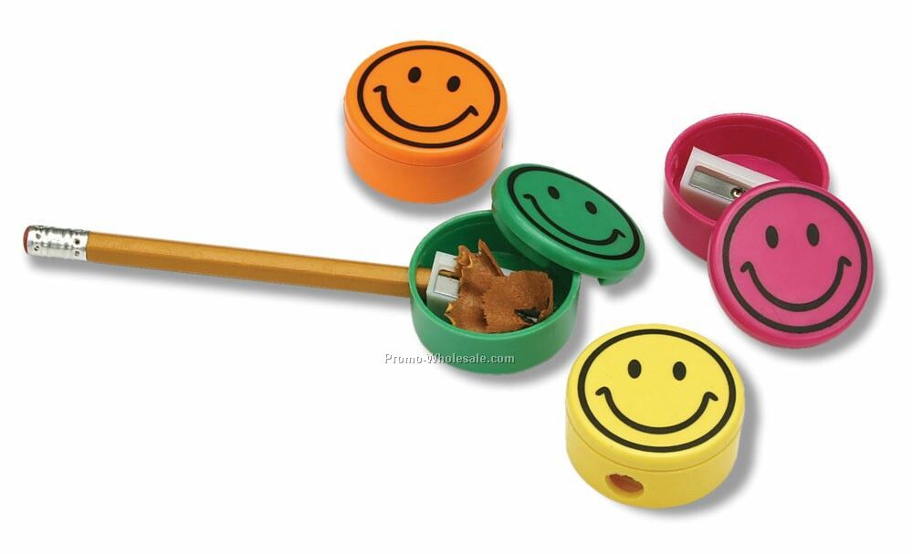 Smiley Face Pencil Sharpener