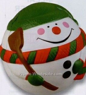 Snowman Ball Squeeze Toy
