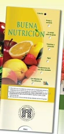 Spanish Pocket Slider Chart (Buena Nutricion)