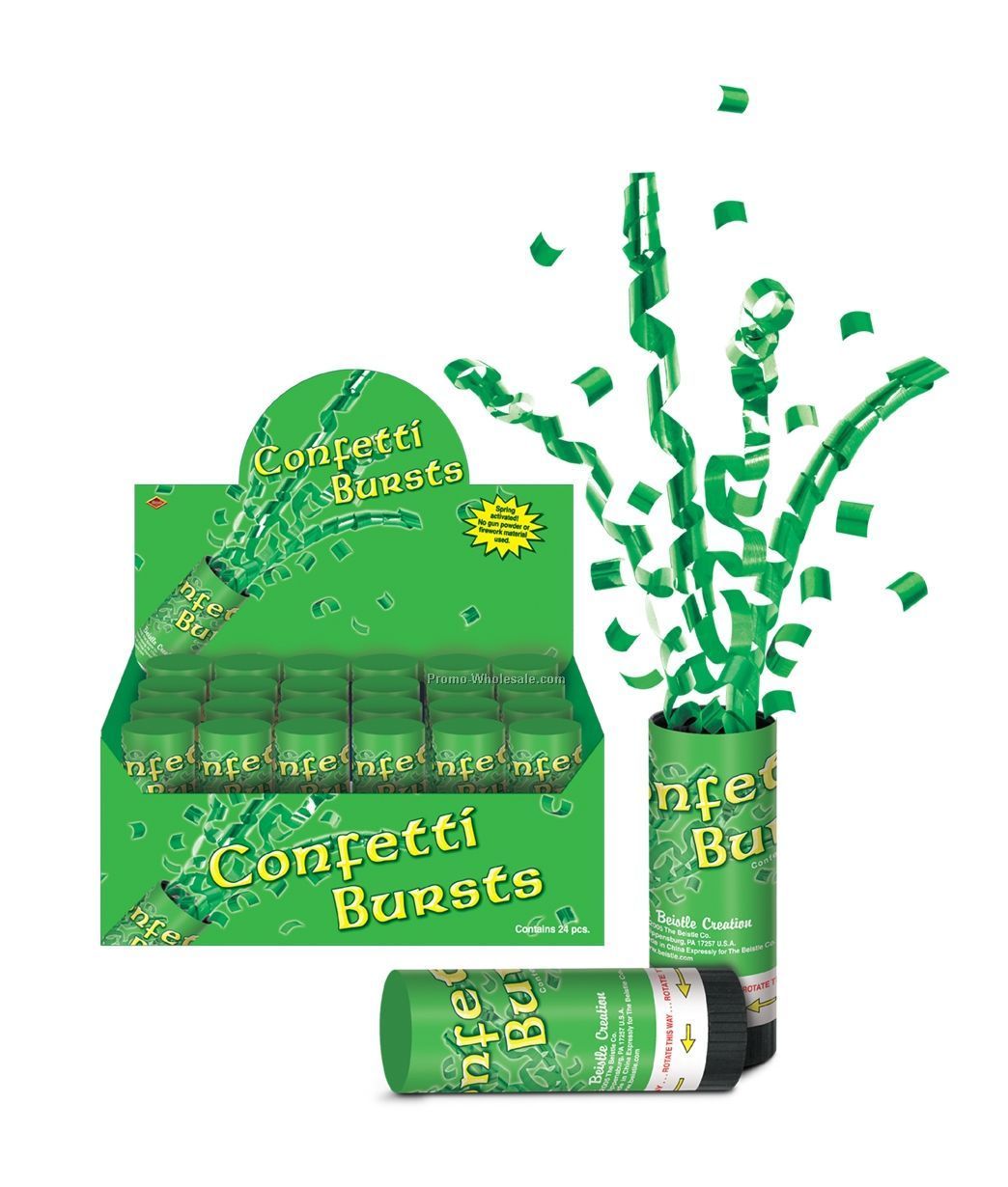 St. Patrick's Day Confetti Burst