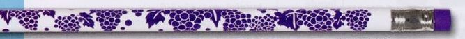 Stock Foil Pencil - Grapes