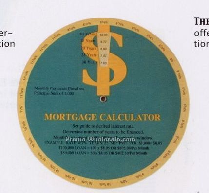 Stock Guide Wheel - The Mortgage Calculator