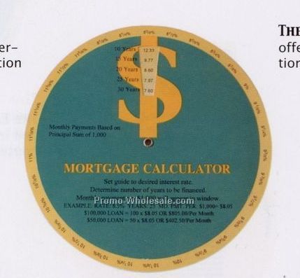 Stock Guide Wheel - The Mortgage Calculator