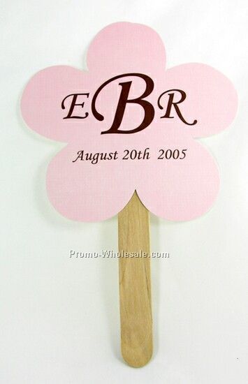 Stock Junior Hand Fan (Flower)