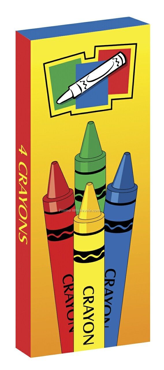 Stop Look & Learn Non-toxic Crayons - Unimprinted