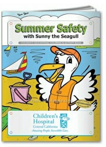 Summer Safety Coloring Book