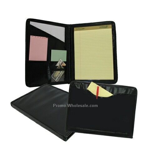Synthetic Leather Notebook Organizer Portfolio (10-1/2"x14")