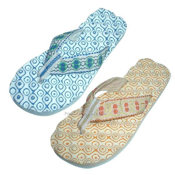 Terry Cloth Slipper Shoes