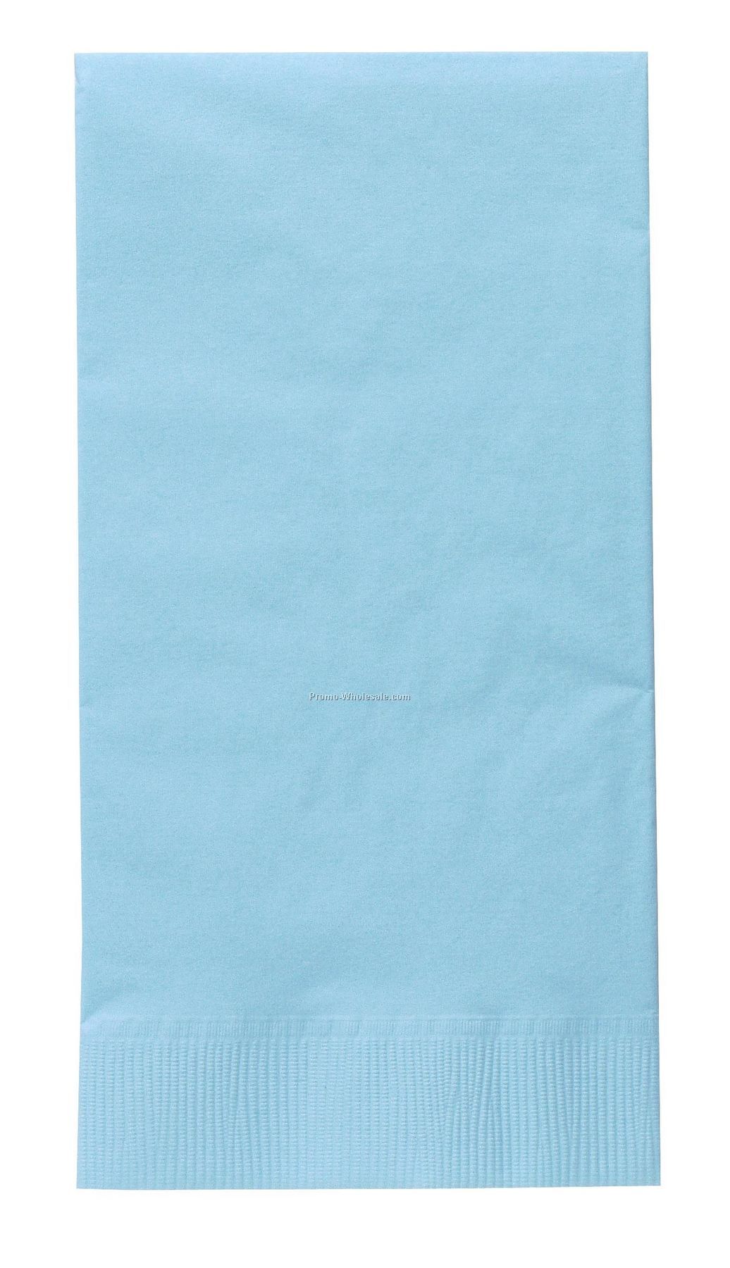 The 500 Line Colorware Pastel Blue Dinner Napkins W/ 1/8 Fold