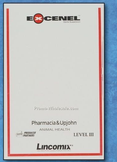 The Economy Line 8-1/2"x14" Laminated Memo Board