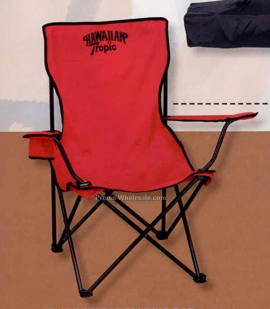 The Portable Tailgate Sport Chair W/ Carrying Case & Shoulder Strap