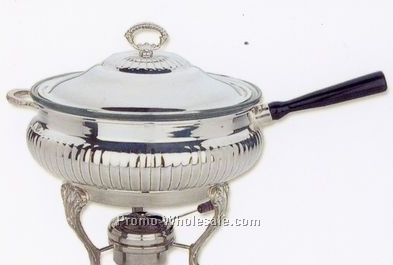 The Queen Anne Collection Silverplated Chafing Dish