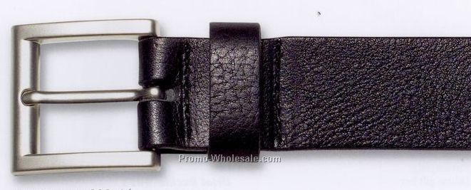 Top Grain Italian Harness Leather Belt W/ Loop
