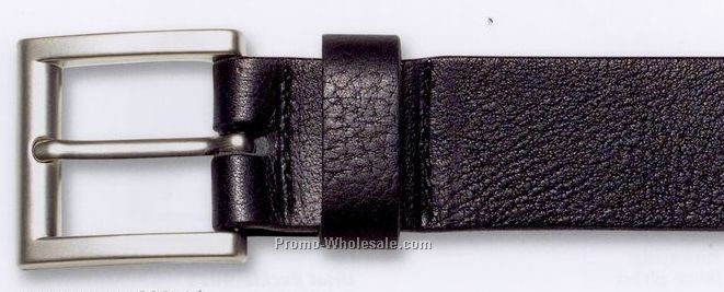 Top Grain Italian Harness Leather Belt W/ Loop
