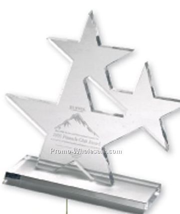 Twinkling Star Award (Laser Engraved)