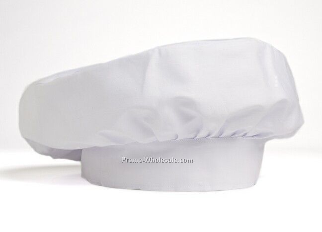 White Chef's Toque Cap