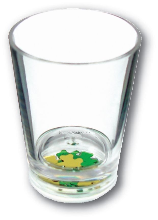 1-1/4 Oz. Lucky Shot Compartment Shot Glass