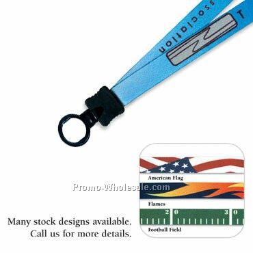 1/2" Custom Color Match Lanyard - Standard O-ring