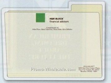 10-3/4"x8-1/8" Stock Memo Board - Folder