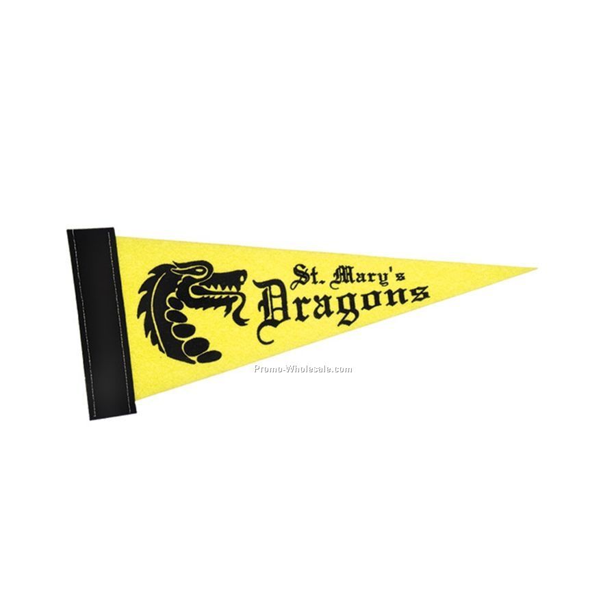 10"x4" Felt Strip Pennant