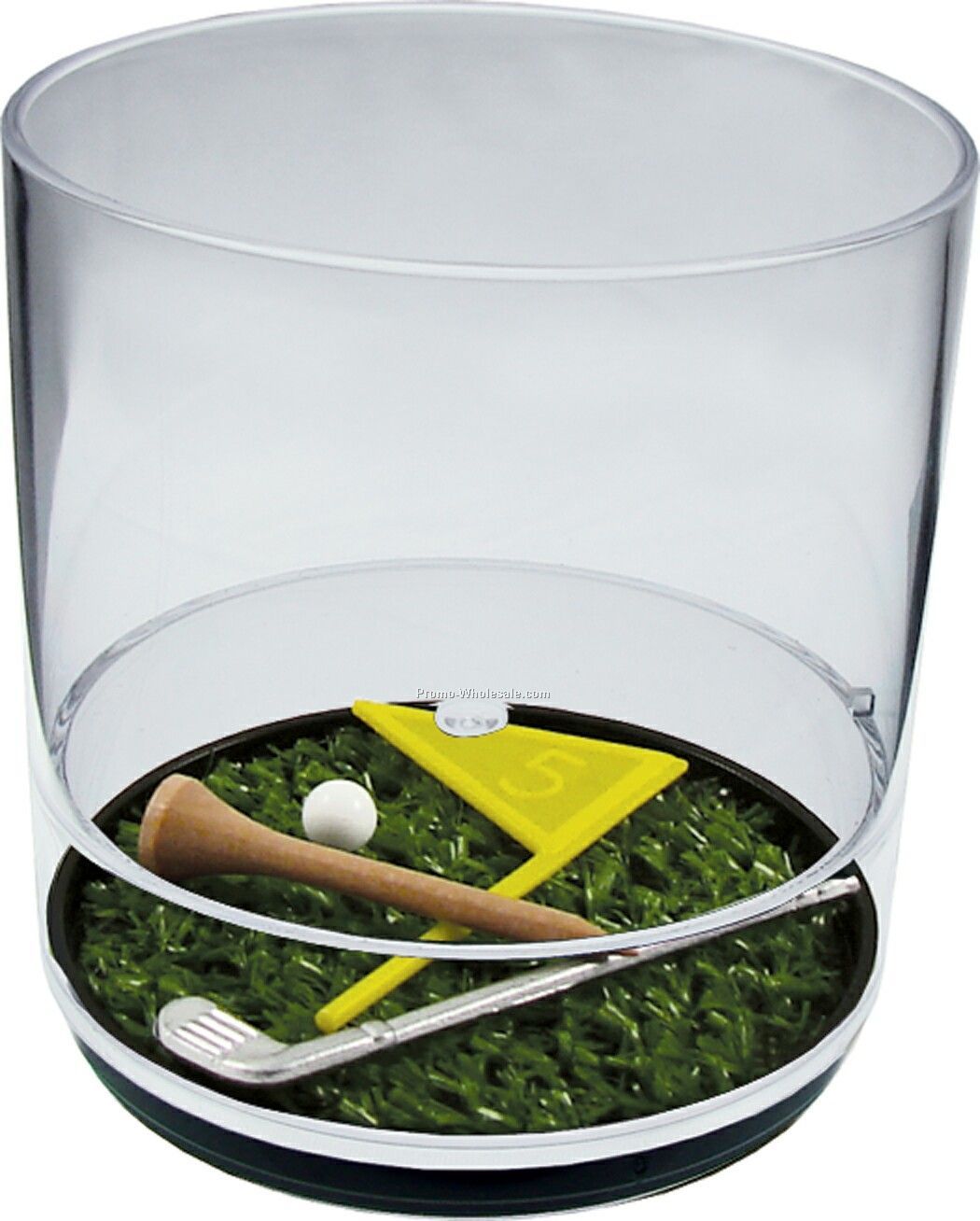 12 Oz. Hole In One Compartment Tumbler Cup